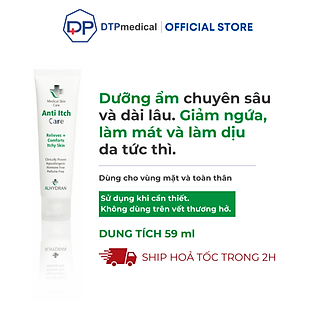 Kem bôi y tế ALHYDRAN Anti Itch Care 59ml chống ngứa, làm mát da, giảm mẩn đỏ và ngứa da