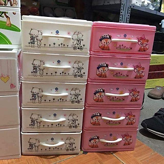 Tủ nhựa 5 tầng mini nhựa