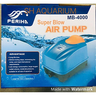 Máy sủi Ôxy siêu êm Periha MB4000