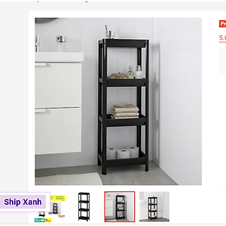 Kệ 4 tầng 36x23x100 cm VESKEN