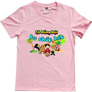 Áo Thun Nữ Họa Tiết Có Đồng Đội Là Ta Chấp Hết