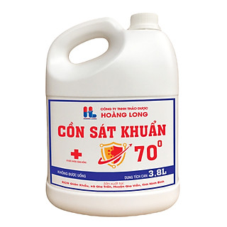 Cồn Sát Khuẩn 70 Độ Hoàng Long (Can 3.8L)