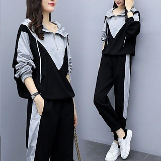 Bộ Nỉ Nữ Mùa Thu Đông Có Mũ 2021