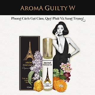 Aroma Guilty W – Tinh Dầu Nước Hoa Pháp Dạng Lăn 12ml