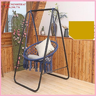 RE0644 Ghế xích đu thư giãn kèm đệm gối - Ghế xích đu - Xích đu tại nhà