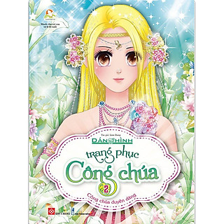 Sách-Dán hình trang phục công chúa(6 tập)