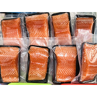 0,4 KG CÁ HỒI NAUY TƯƠI FILLET ĐỂ NGUYÊN MIẾNG - ĐÓNG GÓI HÚT CHÂN KHÔNG