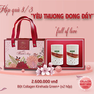 Hộp quà tặng ngày Quốc tế Phụ nữ 8/3 - Happy Women's Day - Yêu Thương Đong Đầy