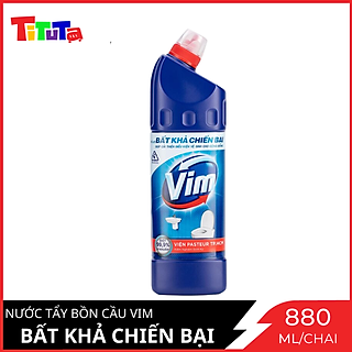 Nước tẩy bồn cầu VIM Xanh biển Bất khả chiến bại 900ml