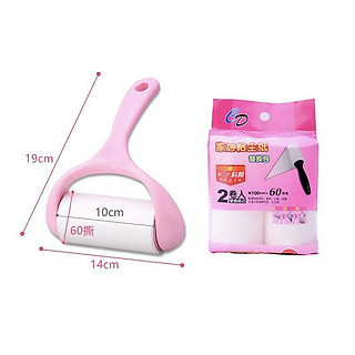 Cây Lăn Bụi Quần Áo Kèm 2 Lõi Thay Thế