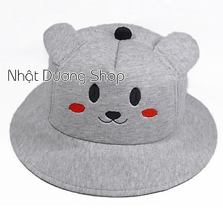 Nón tai bèo nhí mặt mèo có 2 tai độc đáo - chất liệu vải Nhung, vải nỉ cao cấp tạo ra sự êm ái cho đầu bé