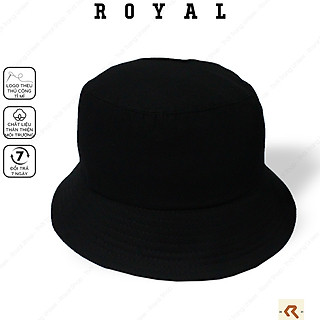 Mũ Nón Bucket Tai Bèo Nam Nữ Đen Trơn Vải Kaki Unisex