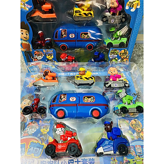 Đồ chơi xe đặc nhiệm chó cứu hộ paw patral - HỘP QUÀ TẶNG CHO BÉ