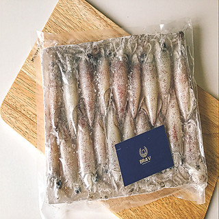 Mực ống Full trứng - Block 650gram