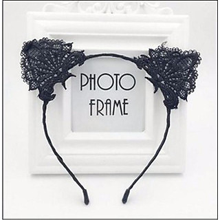 Bờm mèo tai ren dễ thương