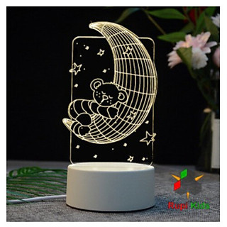 Đèn ngủ 3D cho bé - Quà tặng sinh nhật