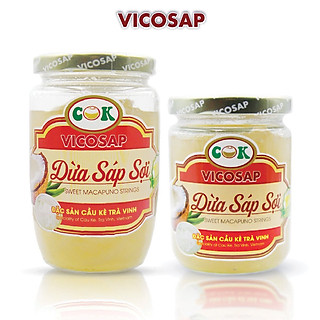 Dừa Sáp Sợi 220ml, 400ml VICOSAP