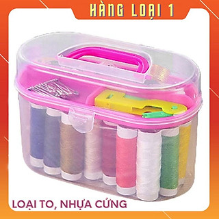 Hộp Kim Chỉ Đa Năng 55 Món Loại To Bộ Dụng Cụ May Vá Tiện Lợi