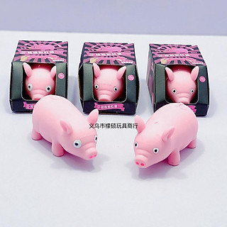 : Con heo, con lợn dẻo silicon XẢ STRESS, co dãn đàn hồi ngộ nghĩnh, giải tỏa căng thẳng, xả STRESS