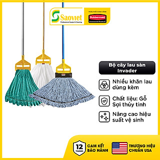 Bộ Cây Lau Sàn Ướt INVADER Rubbermaid - SKU: BCL03 | SAOVIETCO