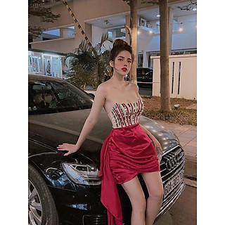 Đầm Ngắn Đi Chơi LABELLE Nhiều Màu TKCC141