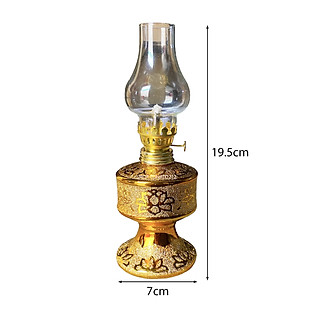 ĐÈN DẦU KIM SA CAO CAO 18CM