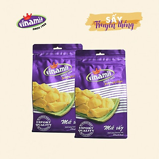 Mít sấy Vinamit hàng xuất khẩu loại đặc biệt, thơm ngon, giòn tan, nguyên chất, chính hãng 100%