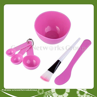 bộ cọ chén trộn bột mặt nạ