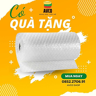 Màng xốp hơi, bóng khí, gói hàng, đóng bọc hàng AVCO 40cm x 100m xốp nổ bán lẻ từ 1m