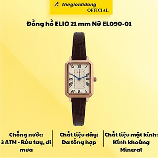 Đồng hồ ELIO 21 mm Nữ EL090-01 - Hàng Chính Hãng