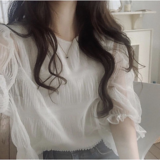 Áo sơ mi kiểu trắng