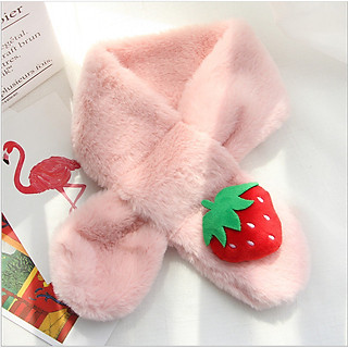 Khăn Quàng Cổ Lông Siêu Ấm Cho Bé (Giao Ngẫu Nhiên)