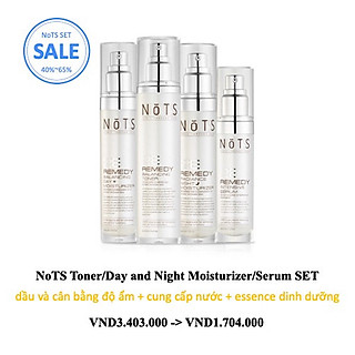 Bộ 4 sản phẩm Dưỡng Ẩm- Phục Hồi- Tái Tạo Da NoTS