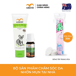 Bộ sản phẩm dành cho da nhờn - mụn Rebirth