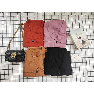 SET ÁO VEST CROPTOP KÈM CHÂN VÁY