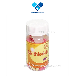 Viên giải độc gan METHIORICH Phong Phú Chai 100 viên