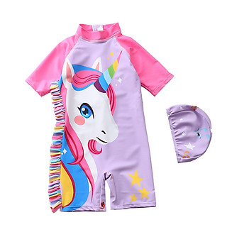 Đồ Bơi Trẻ Em Liền Kèm Nón