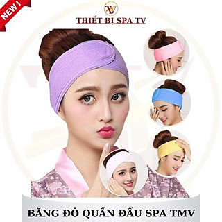 Băng đô quấn tóc dùng trong spa, thẩm mỹ viện