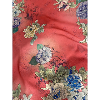 Vải Lụa gấm hoa MS9121