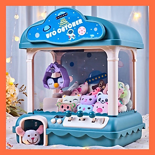 Máy Gắp Thú bông Mini, máy gắp gấu bông mini size lớn nhiều gấu bông, có nhạc có đèn cho bé