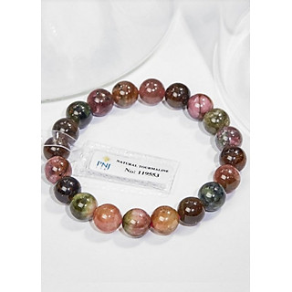 Lắc Tay Tourmaline 10MM Gembank Kèm Giấy Kiểm Định PNJ