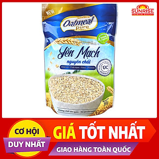 Yến mạch úc nguyên chất Oatmeal Pure cán vảy