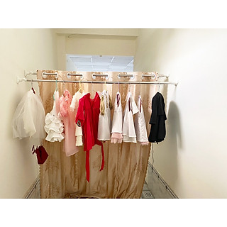 Thanh Treo Đa Năng Không Cần Khoan Tường Thanh Treo Quần Áo Treo Khăn Nhà Tắm Gắn Tường