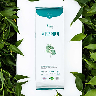 Băng vệ sinh Ban đêm - Ngày nhiều Large Size Thảo dược Herbday - 28cm (Date 2025)