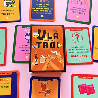 Bộ Bài Drinking Game U Là Trời 100 Lá Nốc Out Thẻ Bài Huệ Uống Thử Thách Cùng Bạn Bè Và Cặp Đôi