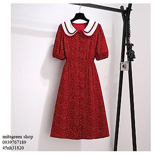 nh31820-ĐẦM XÒE CHẤM BI DỄ THƯƠNG