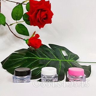 Hũ nhựa chiết mỹ phẩm 2g 3g, 5g, 7g, 10g, 15g, 20g, 30g, 50g, 100g - HỦ NHỰA