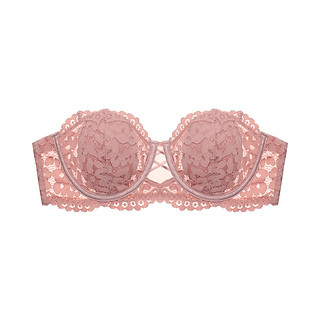 VANZTINA Nữ Ren Dây Áo Ngực Gợi Cảm Vô Hình Đẩy Lên Áo Bralette Hoa Quần Lót Ren Mềm Mại Trắng Áo Ngực Nữ Lót Ống Top - S