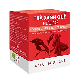 Trà xanh quế hữu cơ Fitô 20 túi lọc