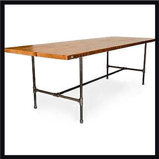 Chân bàn ống nước AS4, chân bàn ống nước lắp ráp chất liệu ống sắt cao cấp